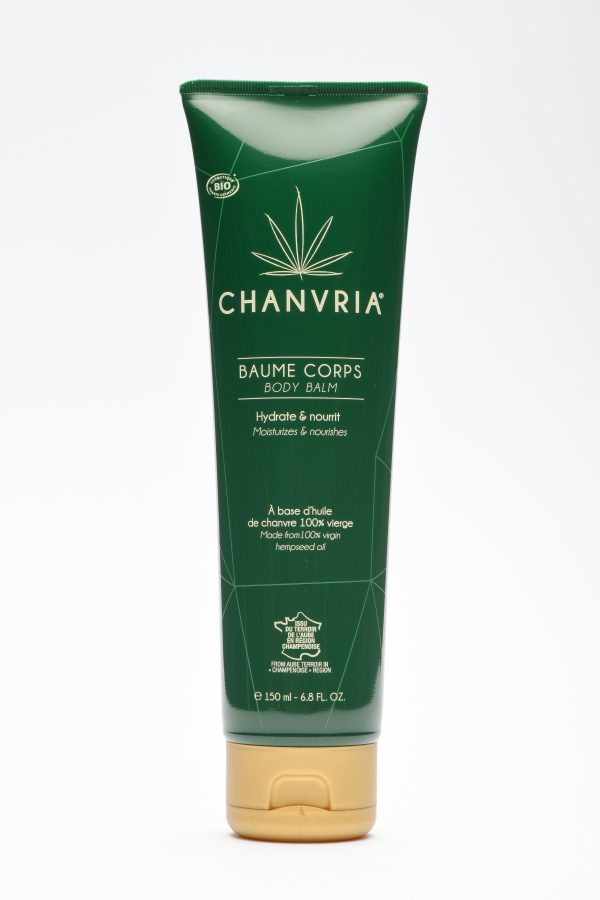 Baume corps bio à l'huile de chanvre - CHANVRIA