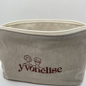 trousse de toilette en lin français ALTEROSAC