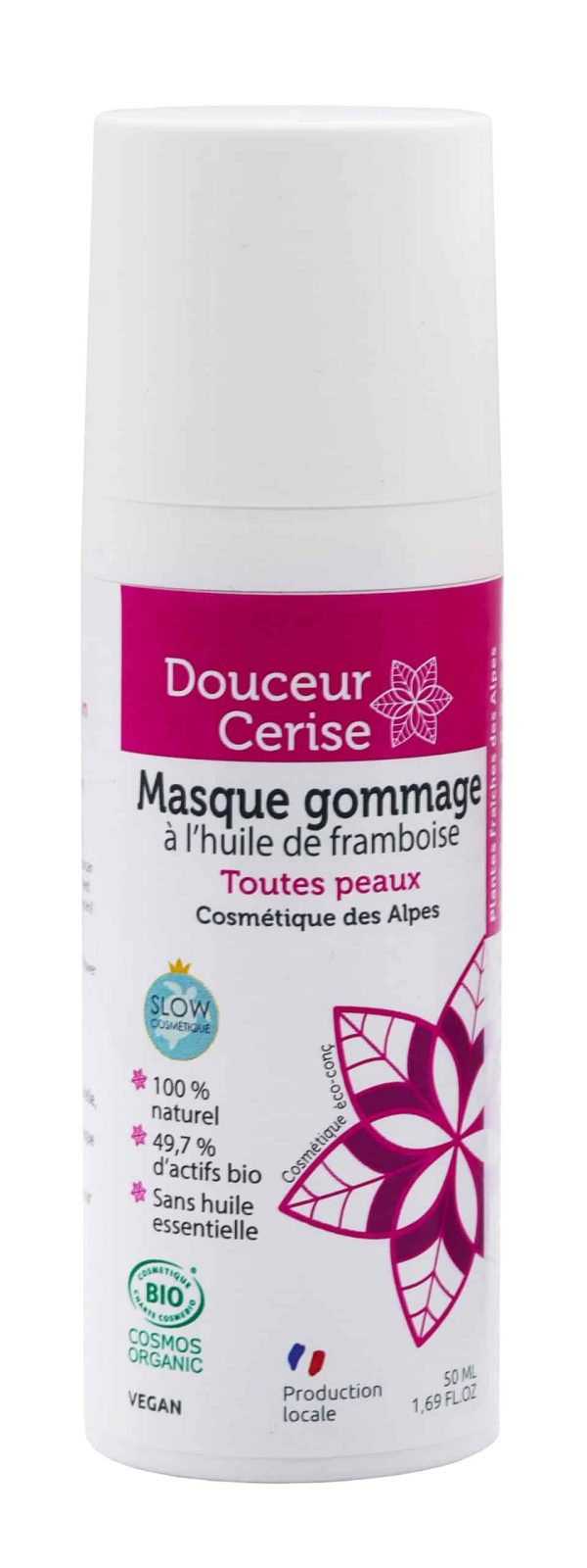 Masque Gommage Framboise - Douceur Cerise