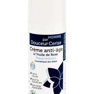 Crème anti-âge BIO - Homme - Douceur Cerise