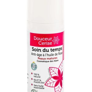 Soin anti-ride-Huile de rose-Douceur Cerise